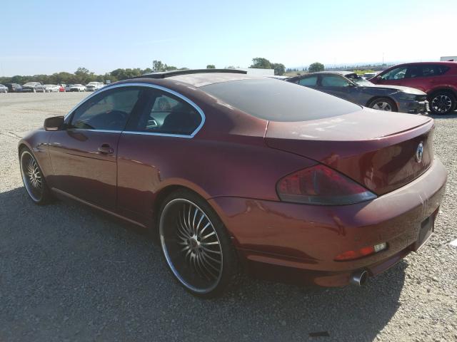 WBAEH73455B191316 - 2005 BMW 645 CI AUTOMATIC  фото 3