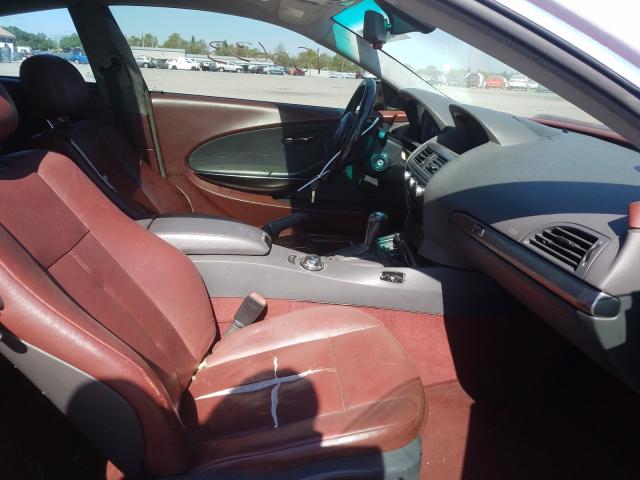 WBAEH73455B191316 - 2005 BMW 645 CI AUTOMATIC  фото 5