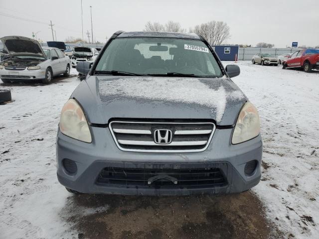 JHLRD78976C051058 - 2006 HONDA CR-V SE GRAY photo 5