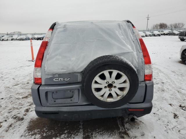 JHLRD78976C051058 - 2006 HONDA CR-V SE GRAY photo 6