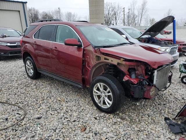 2GNALCEK8H6208077 - 2017 CHEVROLET EQUINOX LT MAROON photo 4