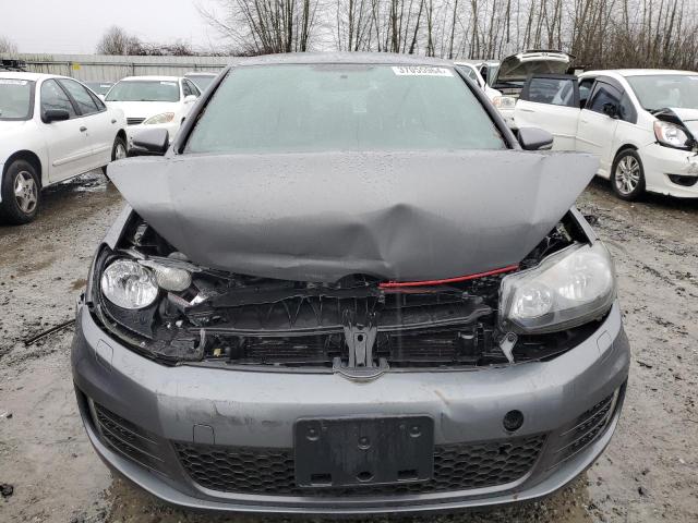 WVWHD7AJ6DW060777 - 2013 VOLKSWAGEN GTI GRAY photo 5