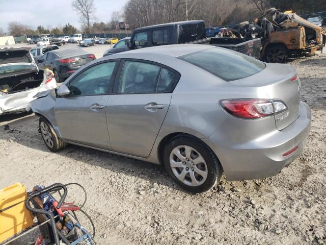 JM1BL1UF1C1677142 - 2012 MAZDA 3 I SILVER photo 2