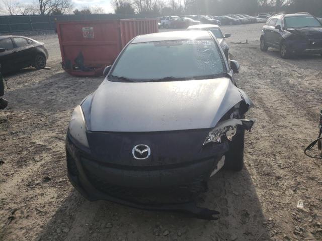 JM1BL1UF1C1677142 - 2012 MAZDA 3 I SILVER photo 5