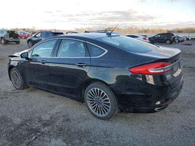 3FA6P0H97HR270935 - 2017 FORD FUSION SE BLACK photo 2