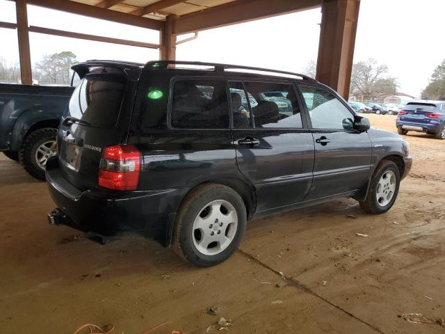 JTEDP21A340007266 - 2004 TOYOTA HIGHLANDER BASE أسود صورة 3