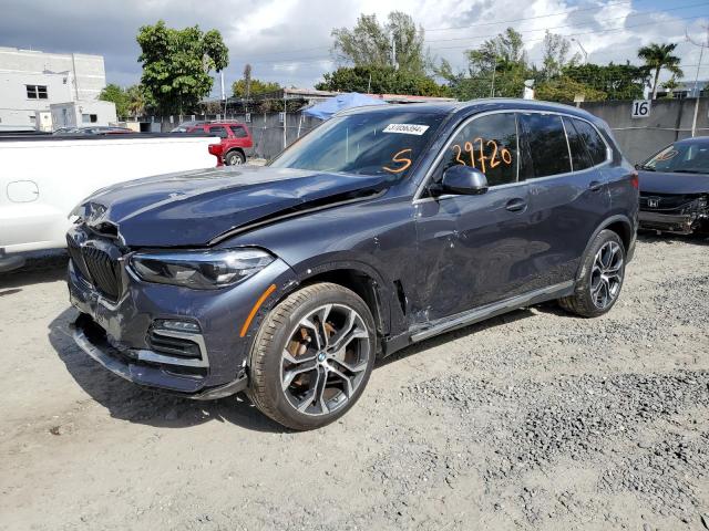 5UXCR4C07M9F21693 - 2021 BMW X5 SDRIVE 40I GRAY photo 1