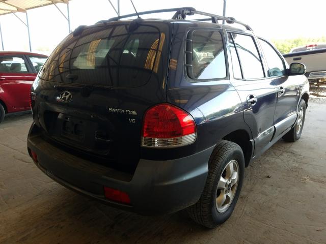 KM8SC13D05U878852 - 2005 HYUNDAI SANTA FE GLS  photo 4