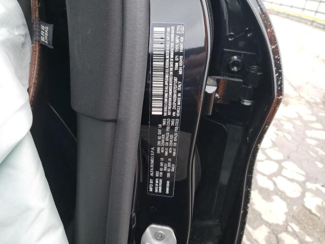 ZASPAKBN1R7D71387 - 2024 ALFA ROMEO STELVIO TI შავი ფოტო 13