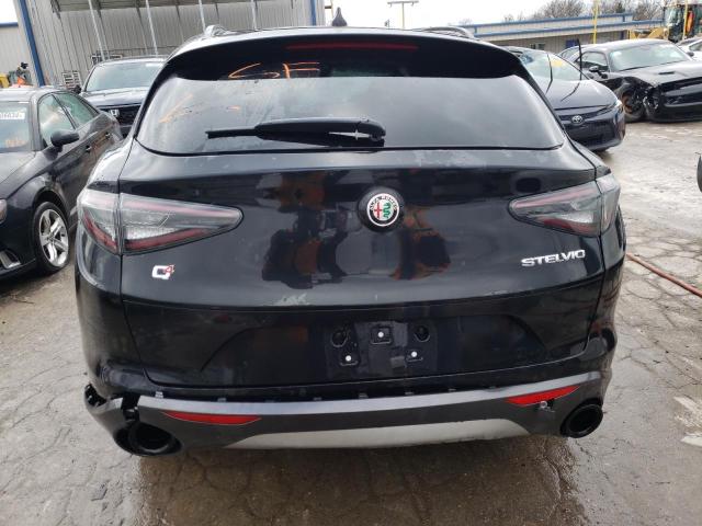 ZASPAKBN1R7D71387 - 2024 ALFA ROMEO STELVIO TI შავი ფოტო 6