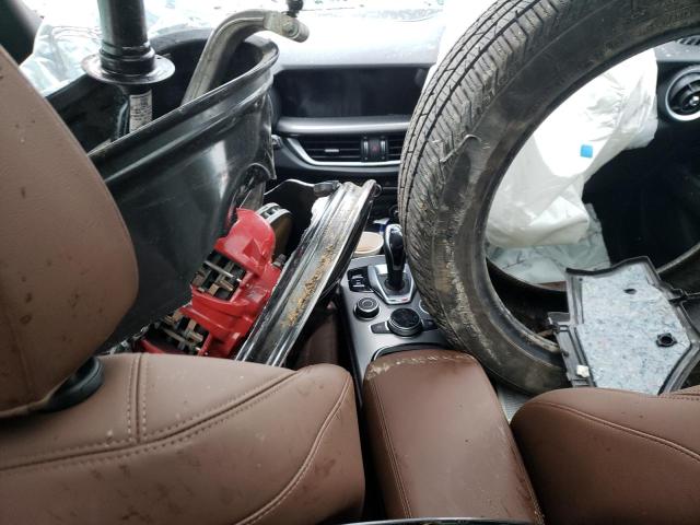 ZASPAKBN1R7D71387 - 2024 ALFA ROMEO STELVIO TI შავი ფოტო 8