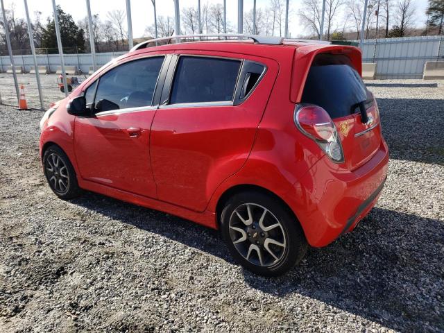 KL8CF6S98FC740521 - 2015 CHEVROLET SPARK 2LT RED photo 2