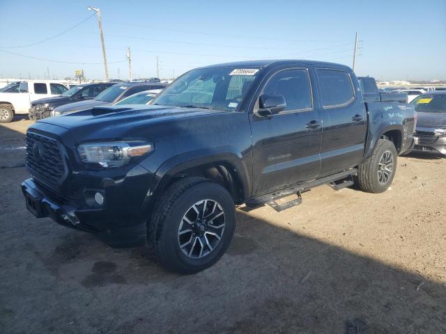 3TMAZ5CN0LM122809 - 2020 TOYOTA TACOMA DOUBLE CAB BLACK photo 1