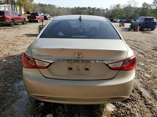 5NPEB4AC3BH063552 - 2011 HYUNDAI SONATA SE/ GLS TAN photo 6