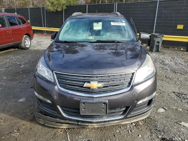 1GNKRFED6EJ152483 - 2014 CHEVROLET TRAVERSE LS GRAY photo 5