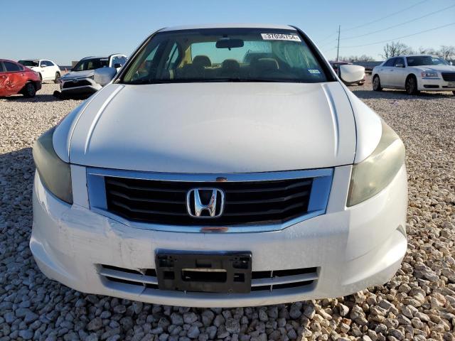 1HGCP2F49AA030044 - 2010 HONDA ACCORD LXP WHITE photo 5