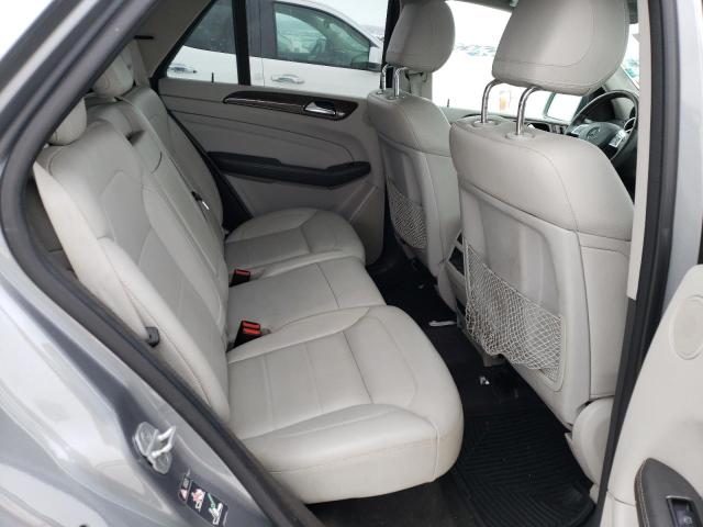 4JGDA5HB4CA002281 - 2012 MERCEDES-BENZ ML 350 4MATIC SILVER photo 10