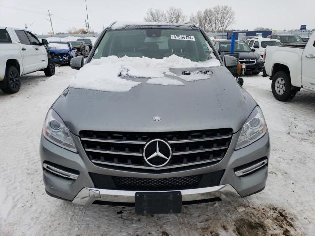 4JGDA5HB4CA002281 - 2012 MERCEDES-BENZ ML 350 4MATIC SILVER photo 5