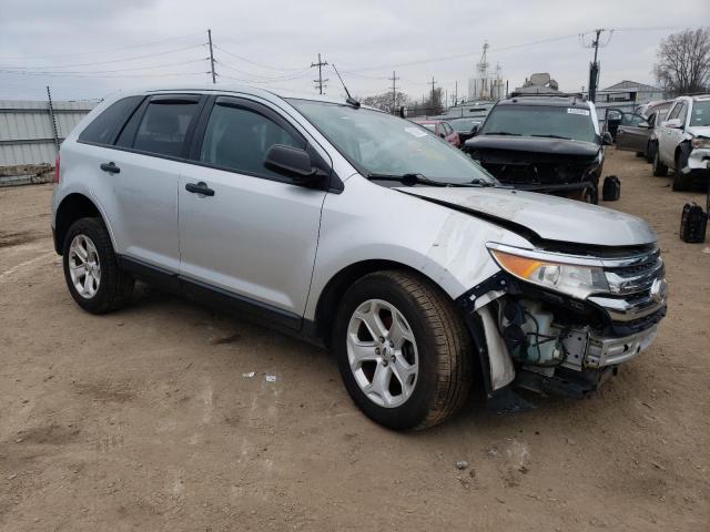 2FMDK4GC2EBA61712 - 2014 FORD EDGE SE SILVER photo 4