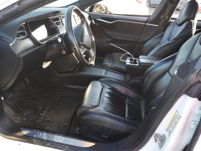 5YJSA1E28HF198782 - 2017 TESLA MODEL S Սպիտակ լուսանկար 7