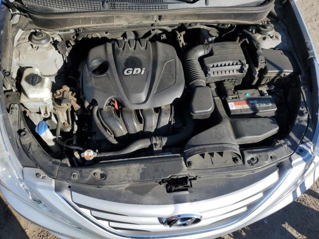 5NPEB4AC8EH887180 - 2014 HYUNDAI SONATA GLS SILVER photo 11