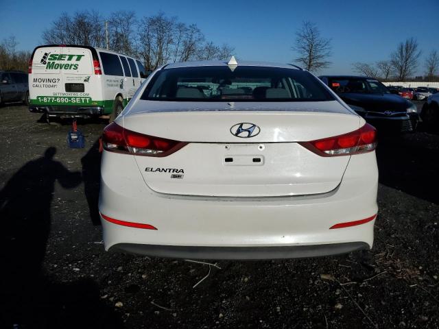 5NPD74LF7HH127380 - 2017 HYUNDAI ELANTRA SE WHITE photo 6