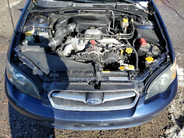 4S3BL616057229251 - 2005 SUBARU LEGACY 2.5I BLUE photo 11