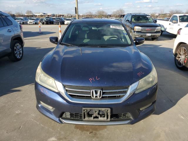 1HGCR2F53EA025107 - 2014 HONDA ACCORD SPORT BLUE photo 5