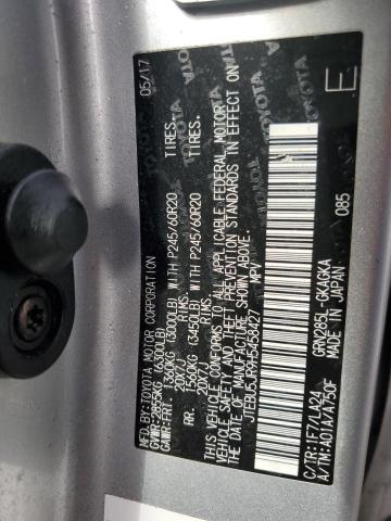 JTEBU5JR9H5458427 - 2017 TOYOTA 4RUNNER SR5/SR5 PREMIUM 银色 照片 14