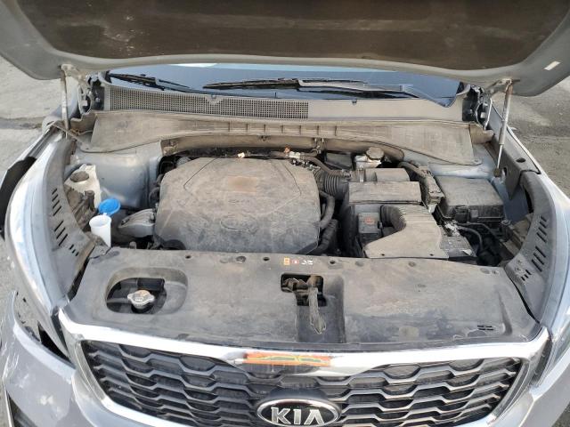 5XYPG4A51LG668433 - 2020 KIA SORENTO S GRAY photo 12