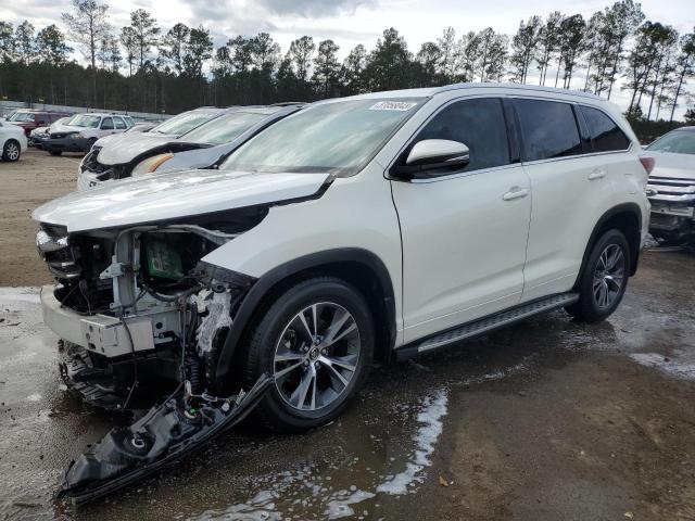 5TDKKRFHXGS155716 - 2016 TOYOTA HIGHLANDER XLE 白色 照片 1