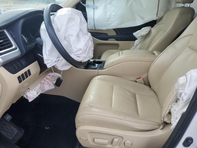 5TDKKRFHXGS155716 - 2016 TOYOTA HIGHLANDER XLE 白色 照片 7