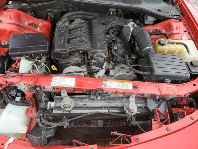 2B3KA43GX8H246665 - 2008 DODGE CHARGER RED photo 11