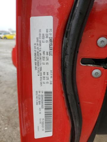 2B3KA43GX8H246665 - 2008 DODGE CHARGER RED photo 12