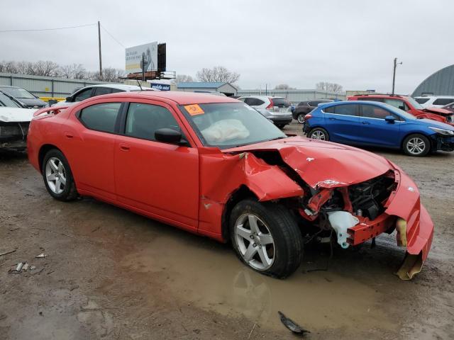 2B3KA43GX8H246665 - 2008 DODGE CHARGER RED photo 4