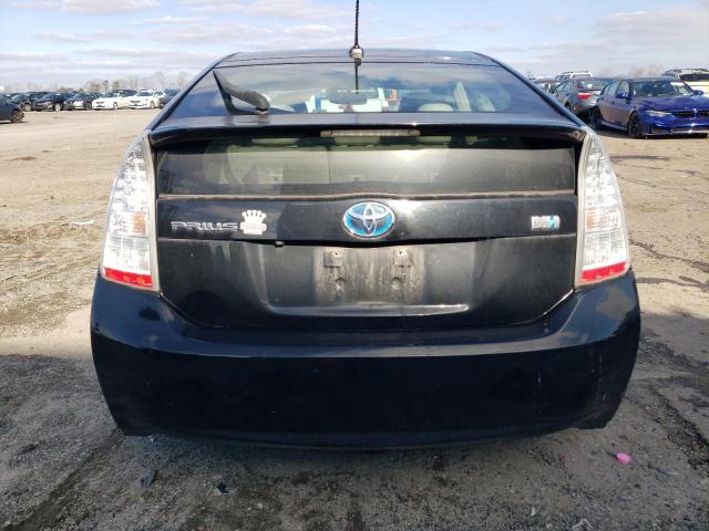 JTDKN3DU7A0167417 - 2010 TOYOTA PRIUS BLACK photo 6