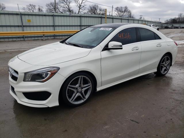 WDDSJ4GB6FN231541 - 2015 MERCEDES-BENZ CLA 250 4MATIC WHITE photo 1