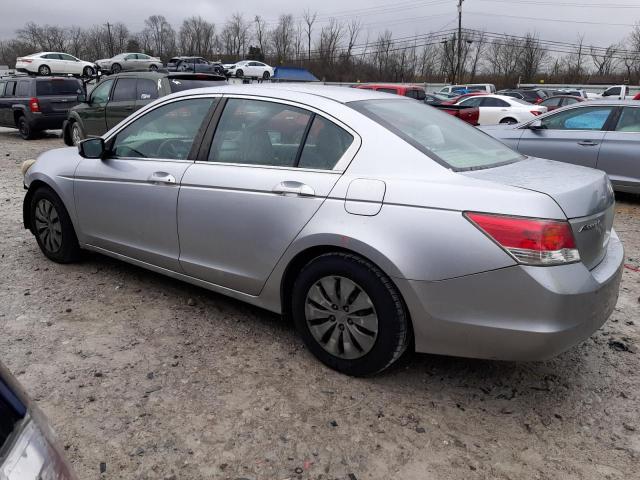 1HGCP26318A077926 - 2008 HONDA ACCORD LX SILVER photo 2