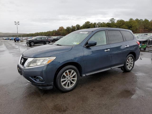 5N1AR2MM8EC631857 - 2014 NISSAN PATHFINDER S 蓝色 照片 1