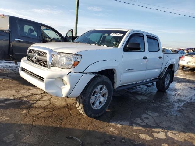 5TFJU4GN5BX002824 - 2011 TOYOTA TACOMA DOUBLE CAB PRERUNNER WHITE photo 1