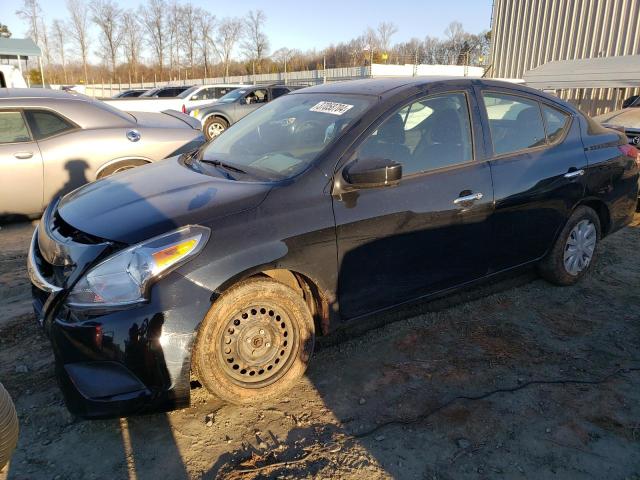 3N1CN7AP0JL813994 - 2018 NISSAN VERSA S BLACK photo 1