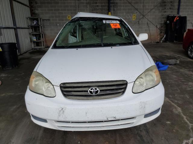 1NXBR32E13Z030982 - 2003 TOYOTA COROLLA CE WHITE photo 5