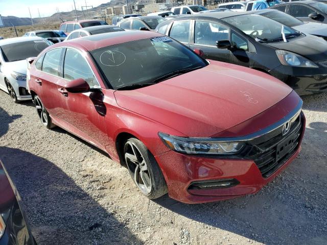 1HGCV2F39JA047620 - 2018 HONDA ACCORD SPORT RED photo 4