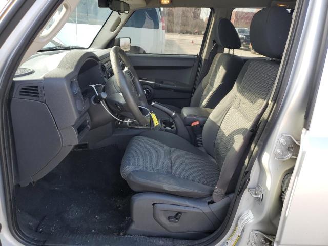 1J4RG4GK8AC128045 - 2010 JEEP COMMANDER SPORT ვერცხლისფერი ფოტო 7