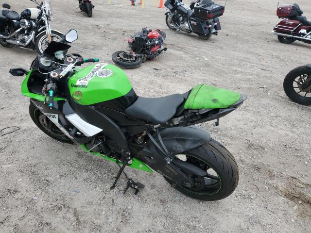 JKAZXCE199A022568 - 2009 KAWASAKI ZX1000 E GREEN photo 3