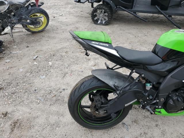 JKAZXCE199A022568 - 2009 KAWASAKI ZX1000 E GREEN photo 6