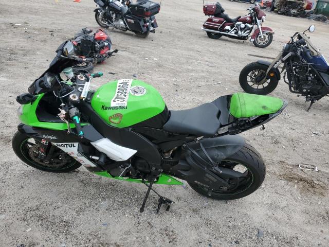 JKAZXCE199A022568 - 2009 KAWASAKI ZX1000 E GREEN photo 9