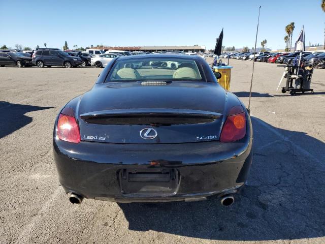 JTHFN48Y140053114 - 2004 LEXUS SC 430 BLACK photo 6