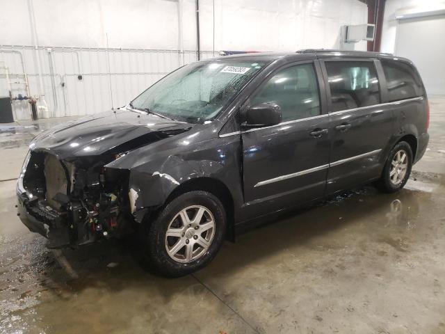 2C4RC1BG2CR289102 - 2012 CHRYSLER TOWN & COU TOURING გრაფიტი ფოტო 1