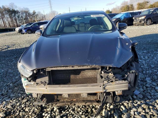 1FA6P0H74G5105361 - 2016 FORD FUSION SE GRAY photo 5